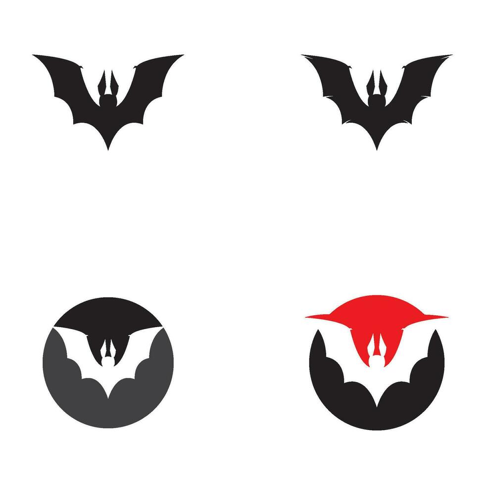 murciélago ilustracion vector icono
