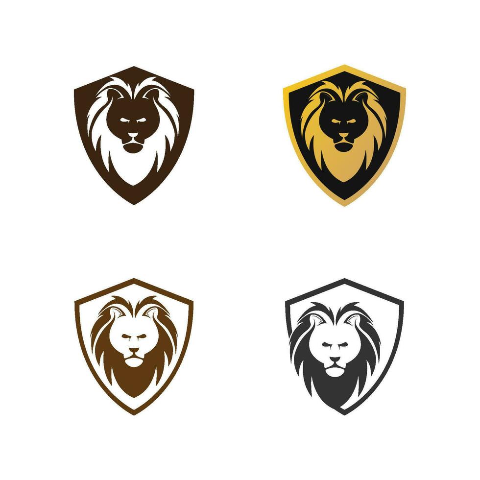 Lion Head Logo vector