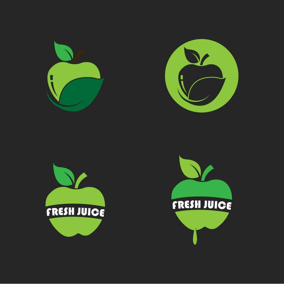 Apple vector illustration design