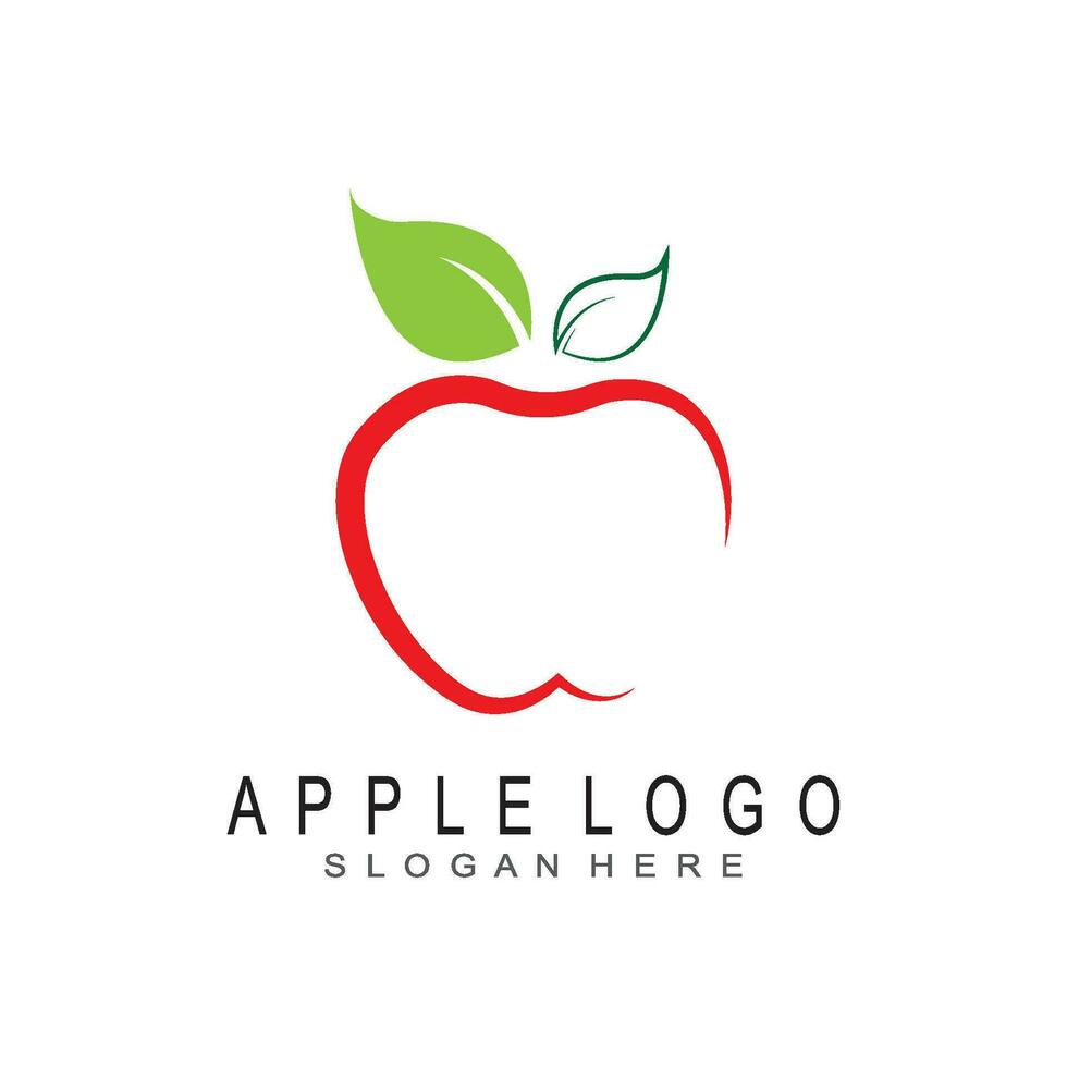 Apple vector illustration design