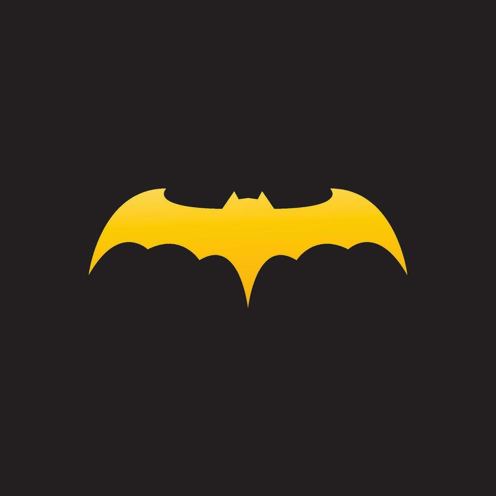 bat ilustration vector icon