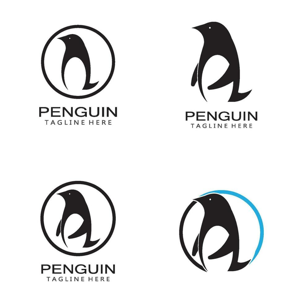 Penguin Logo Template vector icon