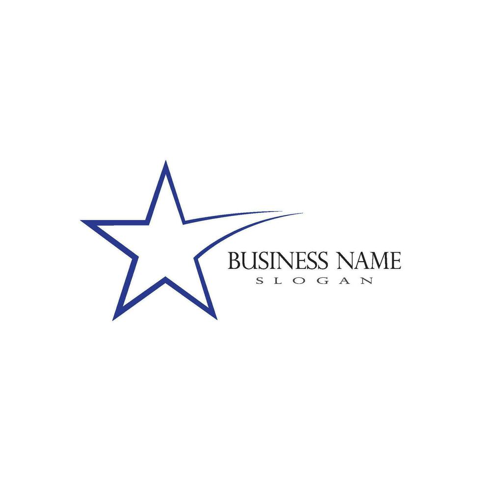 Star Logo Template vector icon