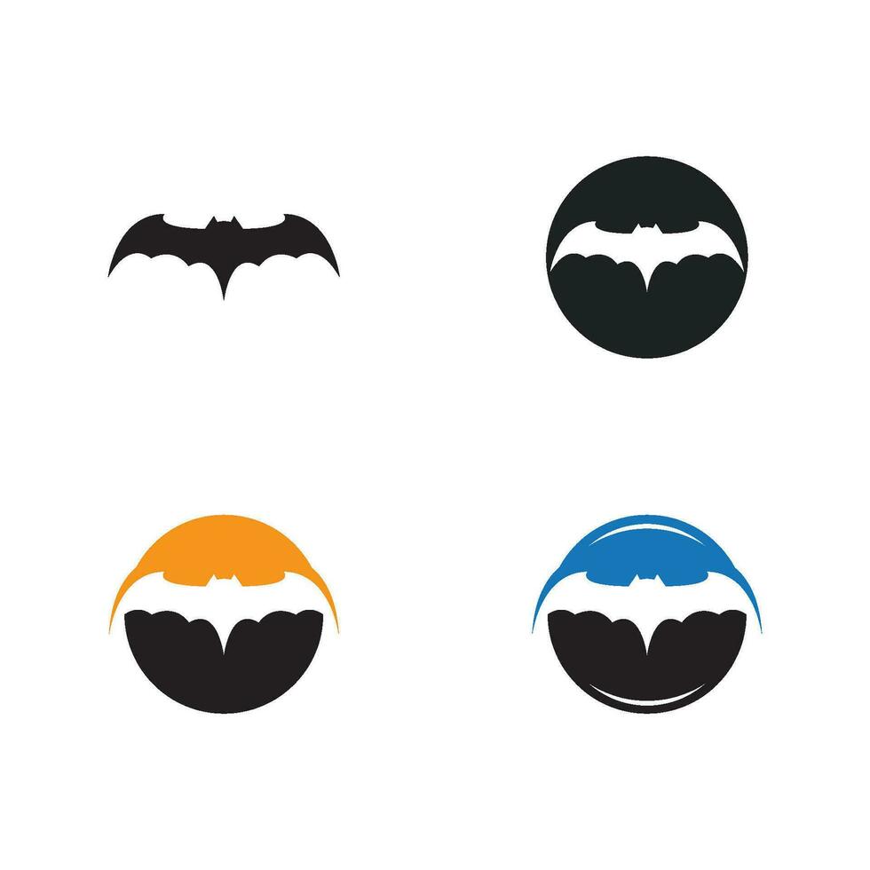 bat ilustration vector icon