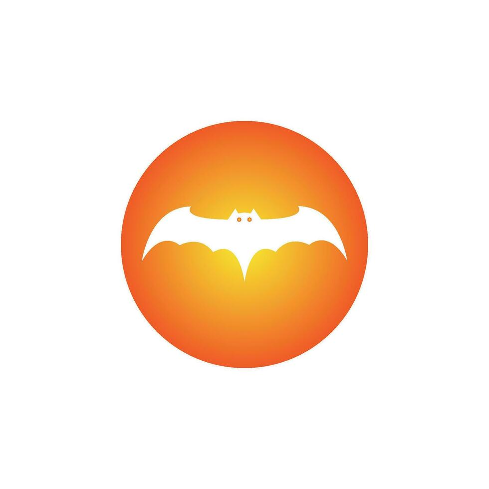 bat ilustration vector icon