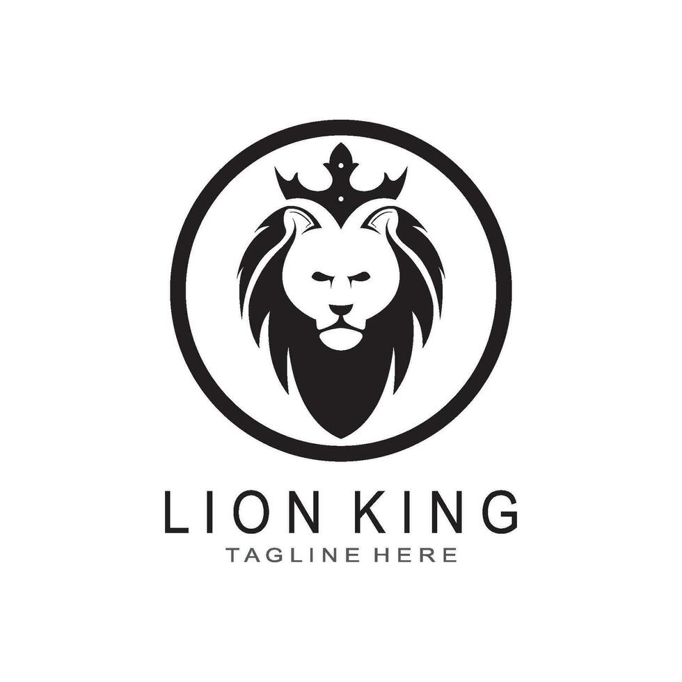 Lion Head Logo vector