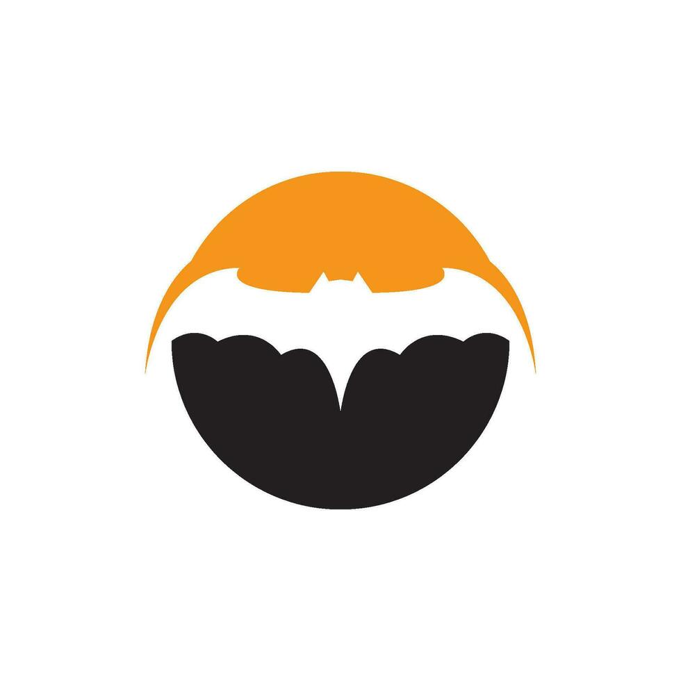 bat ilustration vector icon