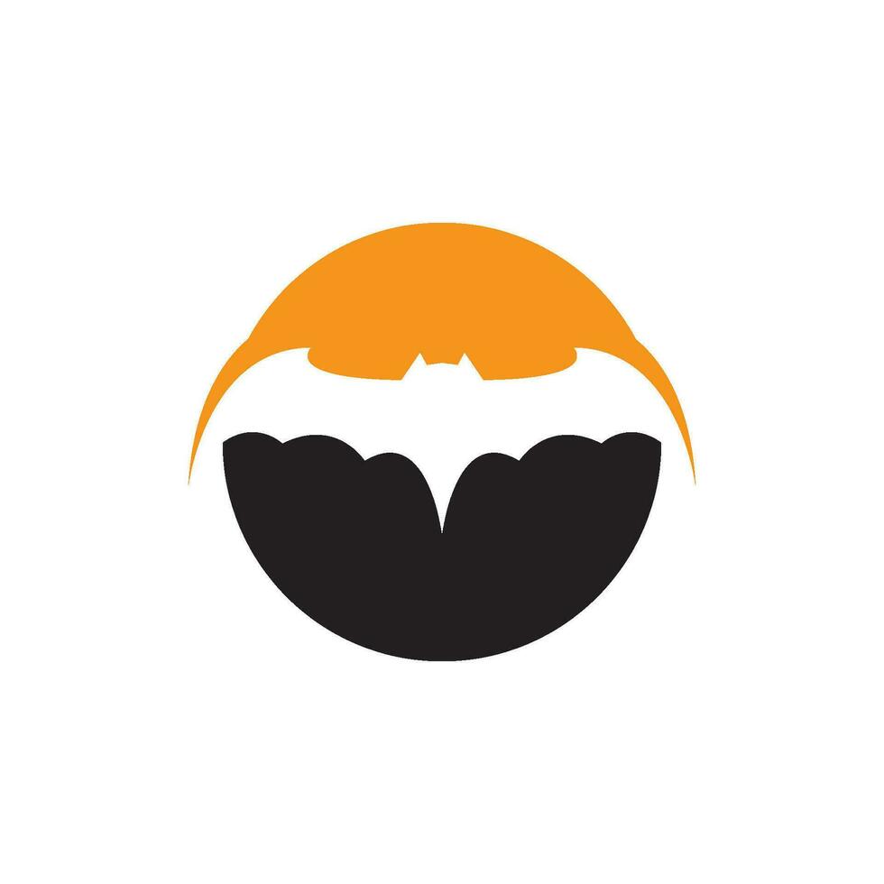 bat ilustration vector icon