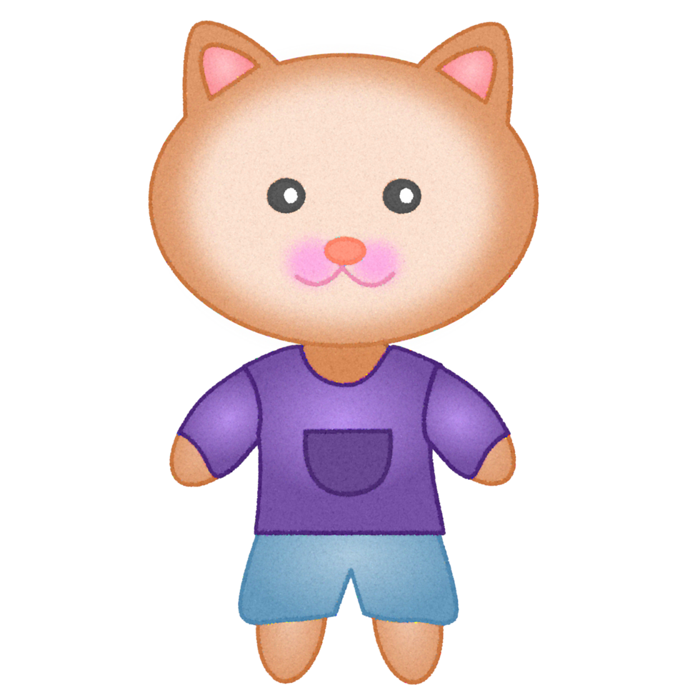 cute cat cartoon png