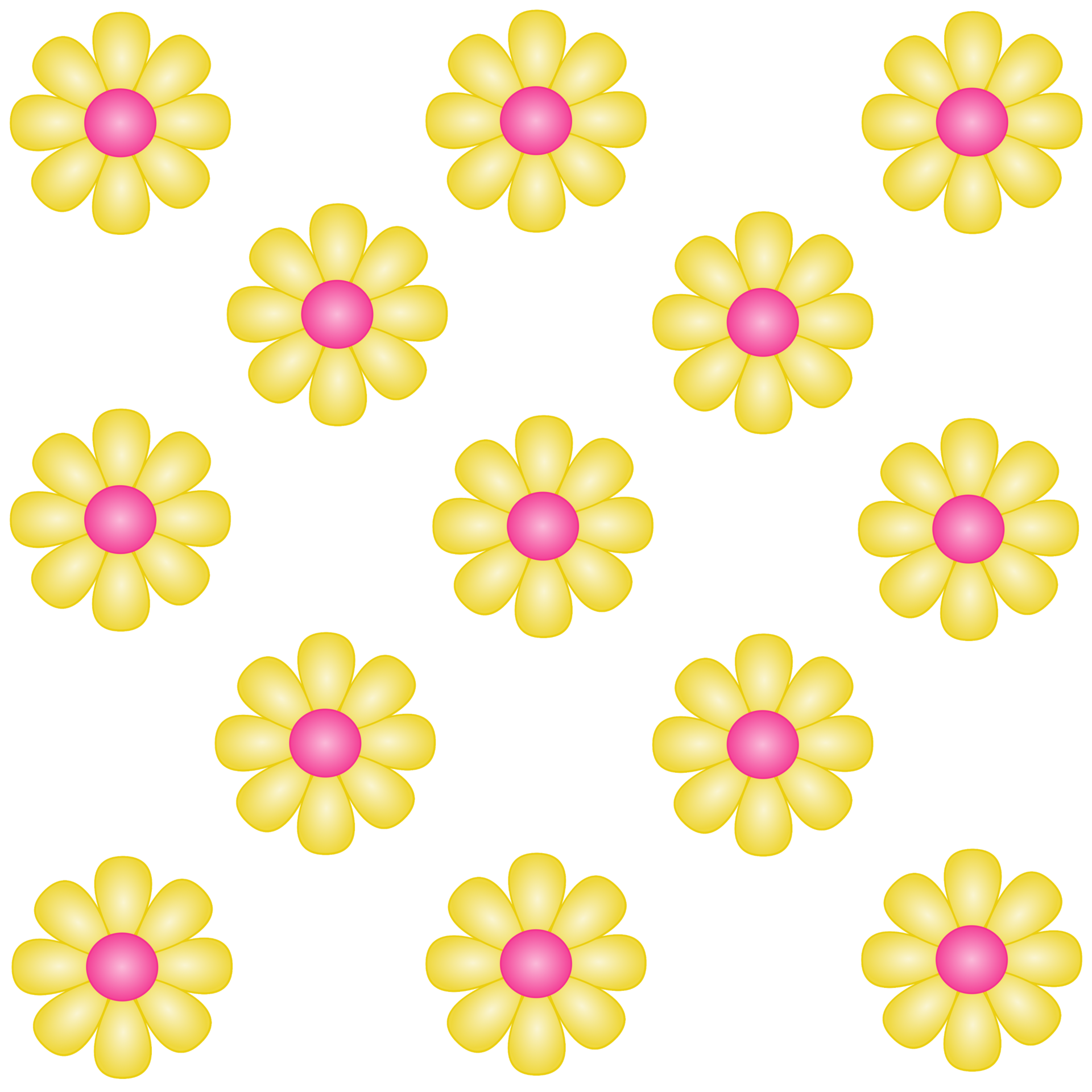 yellow-flower-pattern-26958141-png