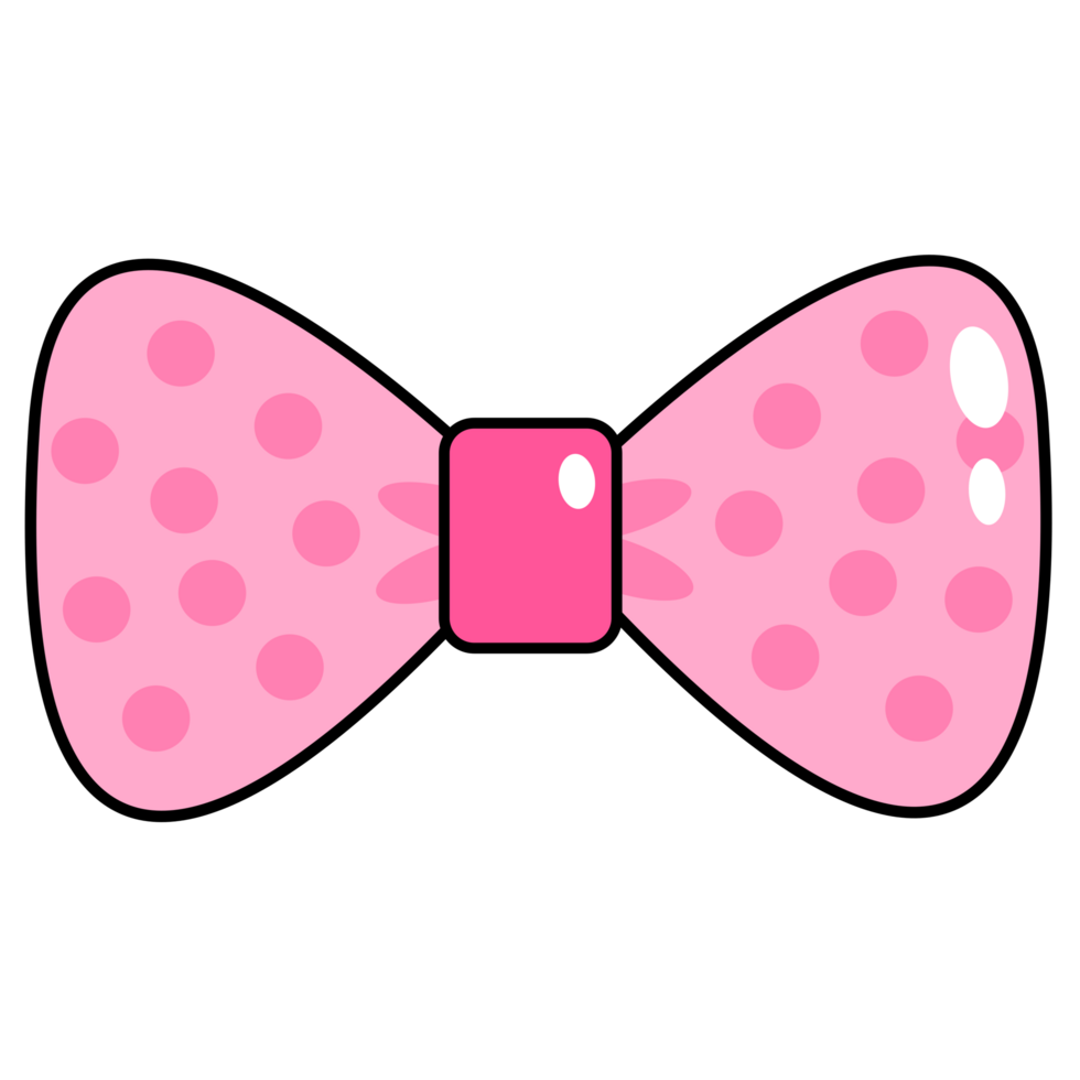 Cute pink bow design element transparent png, free image by rawpixel.com /  Chayanit