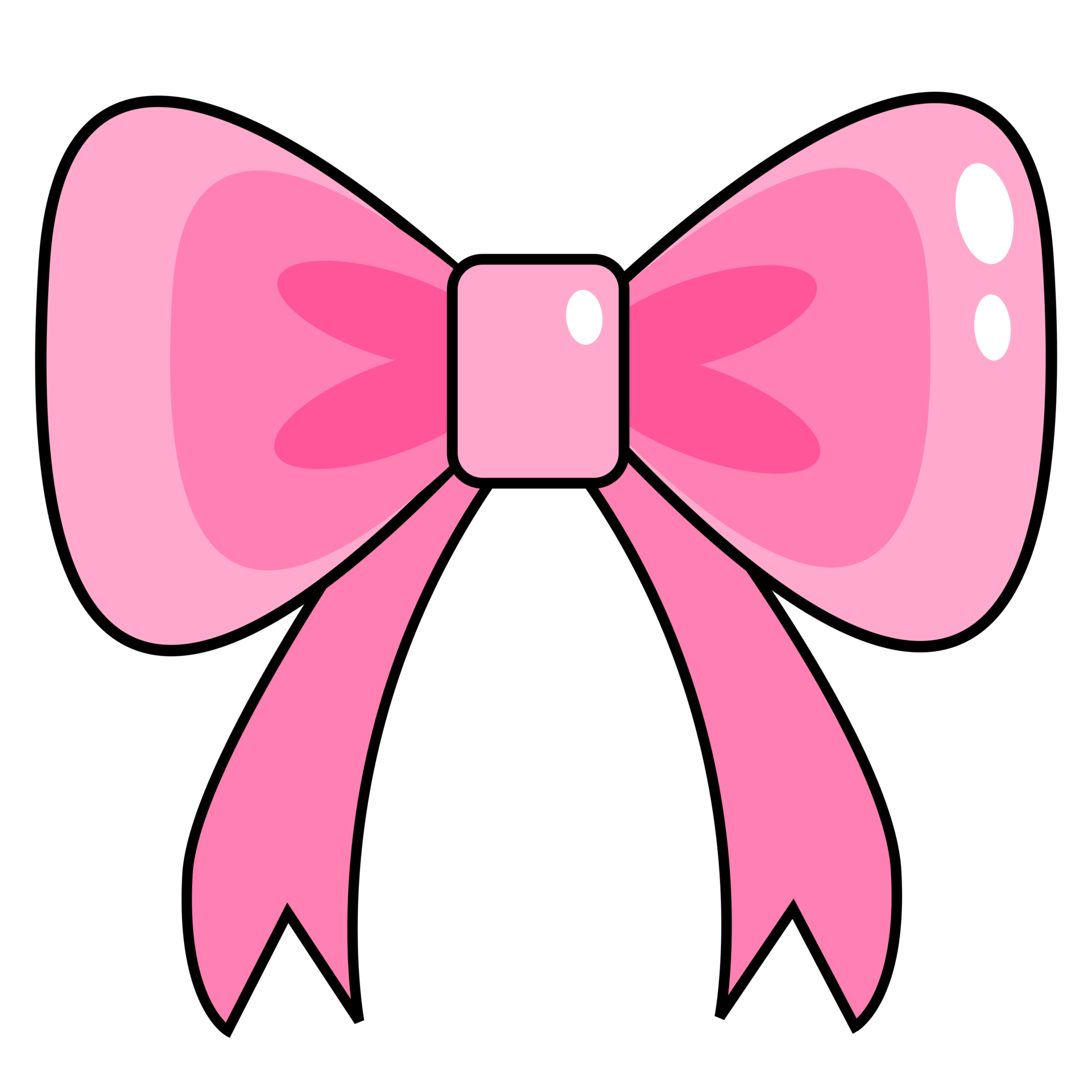 pink ribbon bow 26958155 PNG