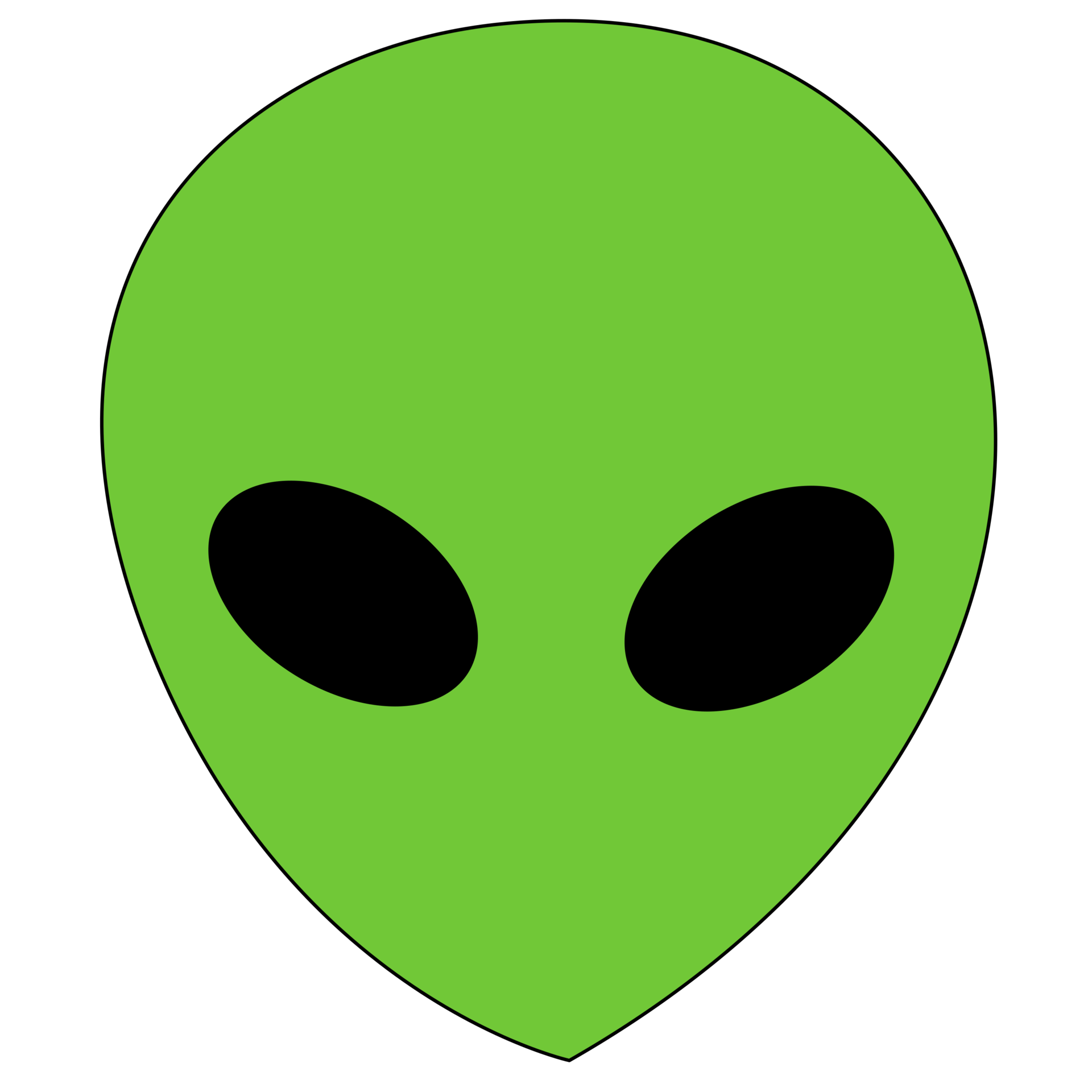 alien head png