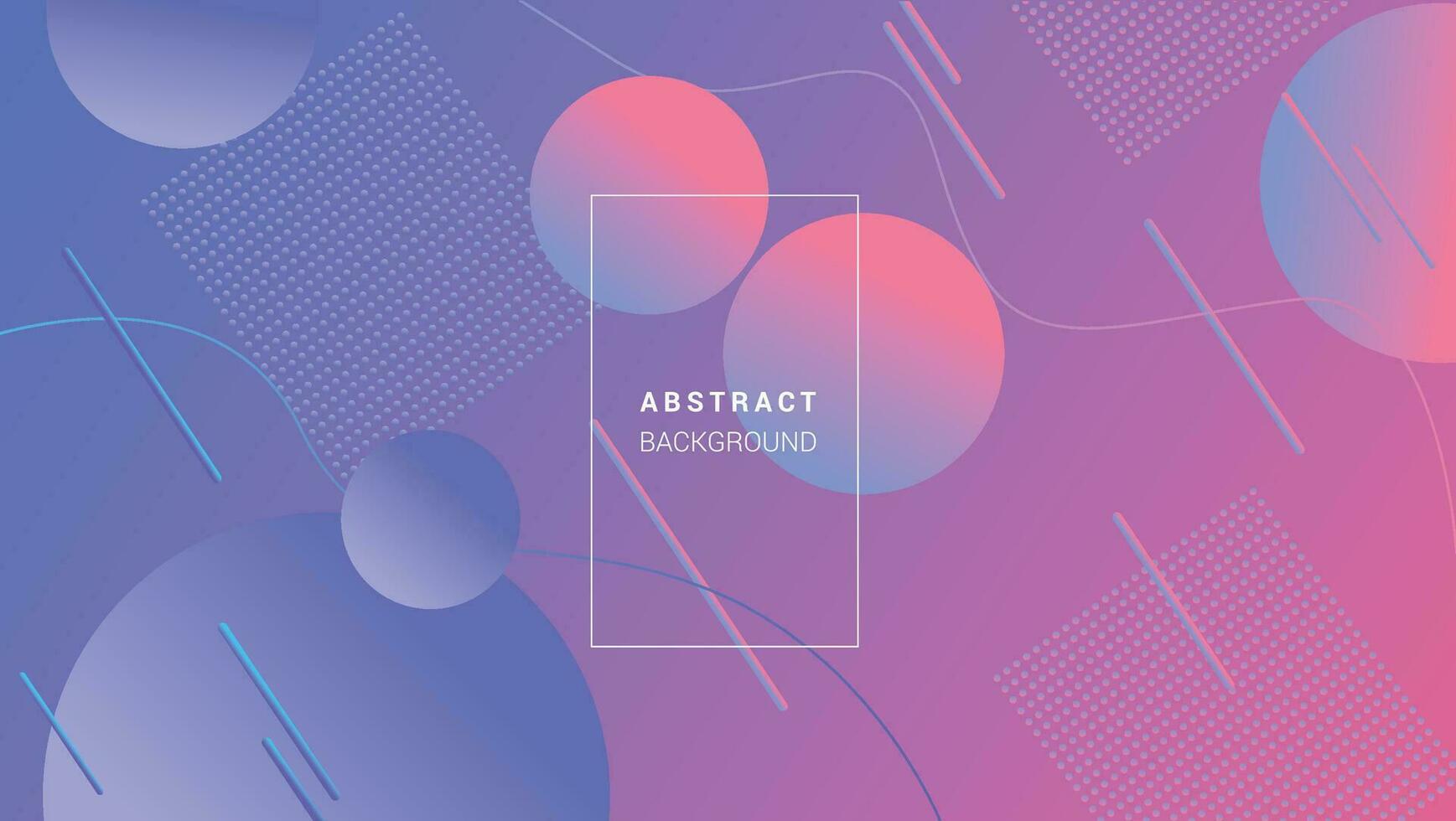 Abstract background with geometric, modern bright colorful gradient. Pink and blue pattern design banner. Dynamic light space backdrop. Vector illustration EPS 10.