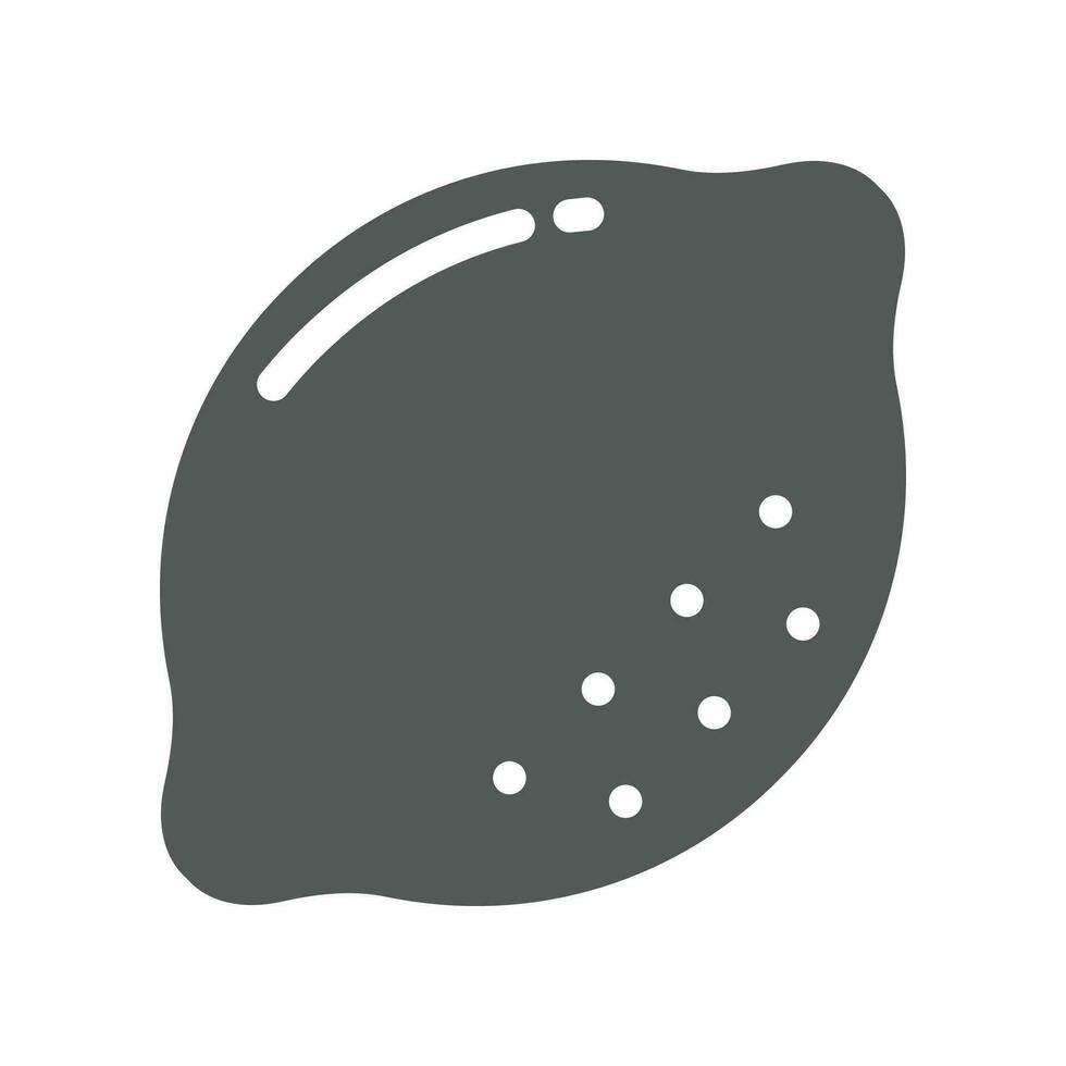 Fresh lemon organic fruit simple design on summer season for healthy lifestyle. Juicy Lime or Lemon vegan food for vegetarian, icon. Vector illustration solid, glyph style. EPS 10