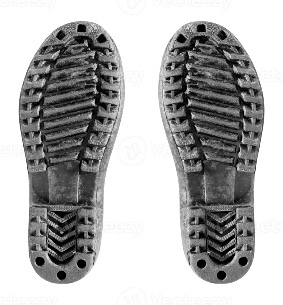 Black boots footprints png