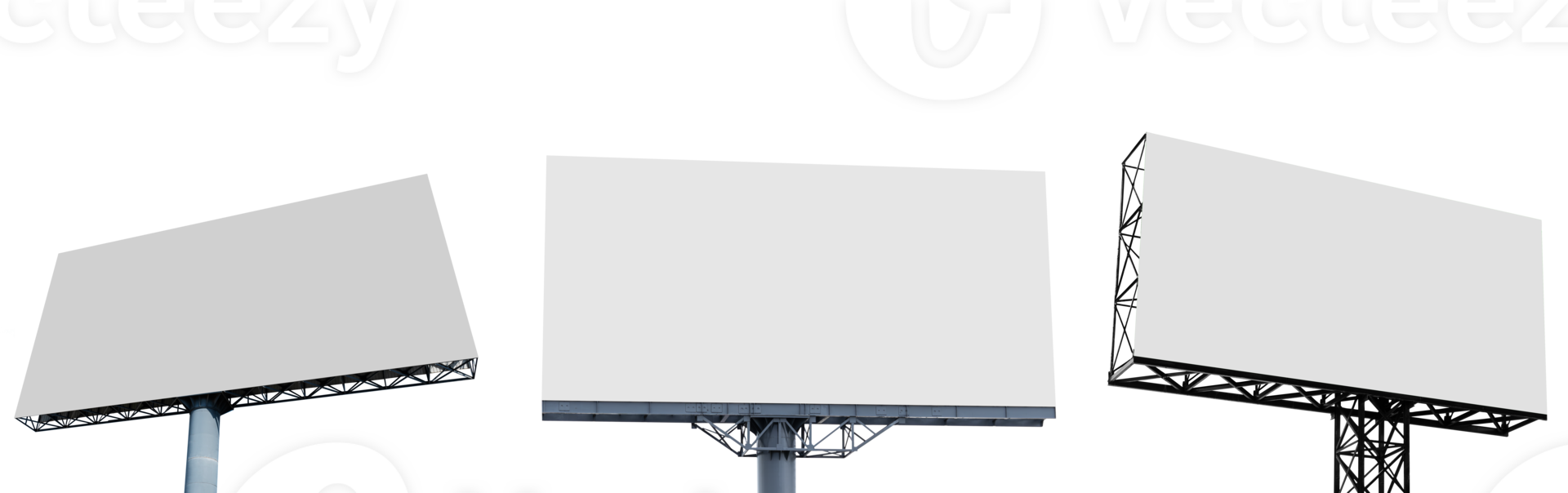 Collection set pole outdoor billboard png