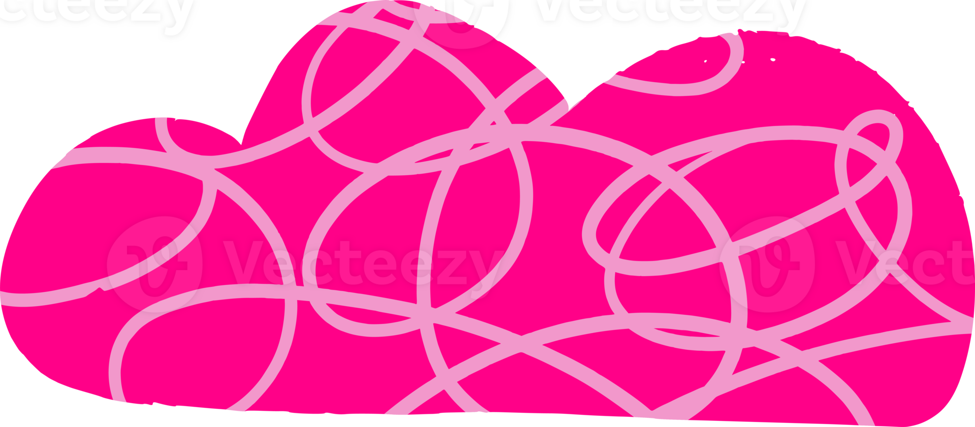 pink shape with line png