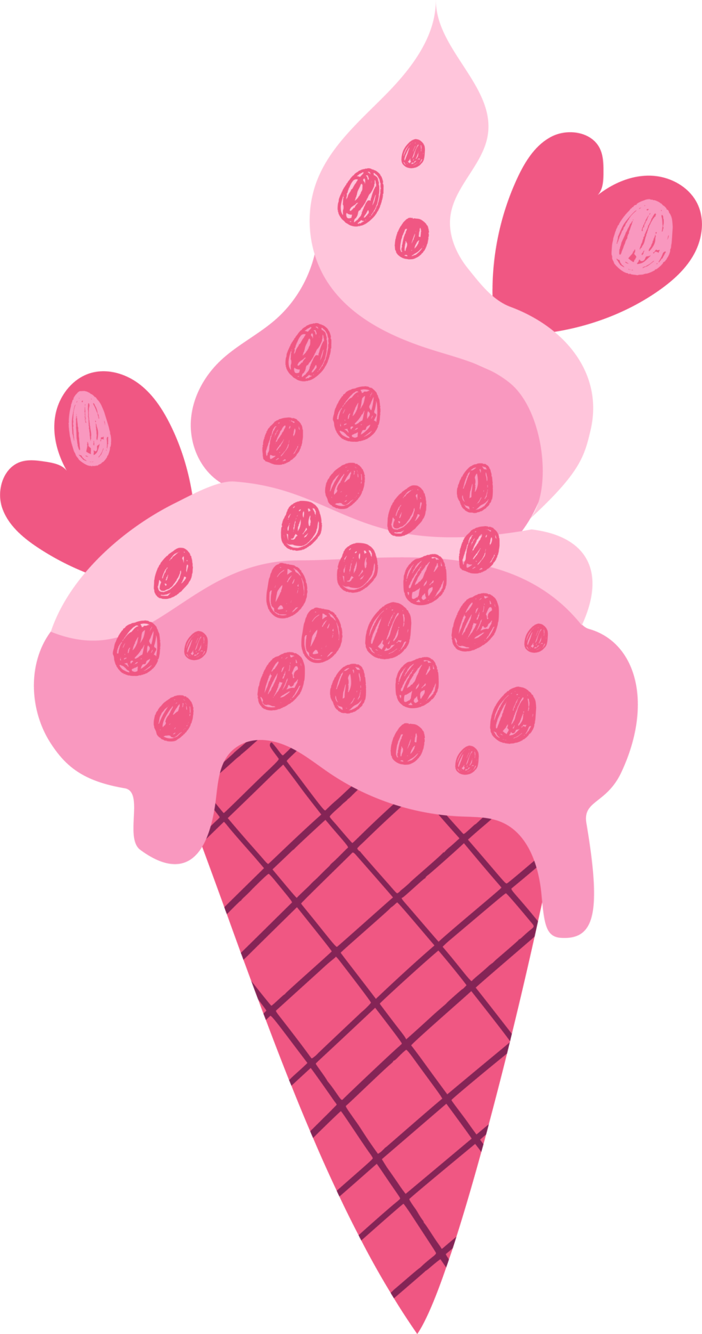pink ice cream 26959608 PNG