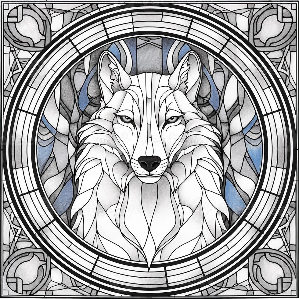 stained-glass-wolf-coloring-pages-26959717-stock-photo-at-vecteezy