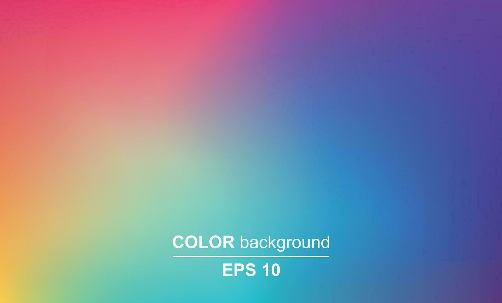 Abstract blurred gradient mesh background. Rainbow colour texture, bright colorful smooth pattern vector illustration. EPS 10. Suitable for wallpaper, banner, background template.