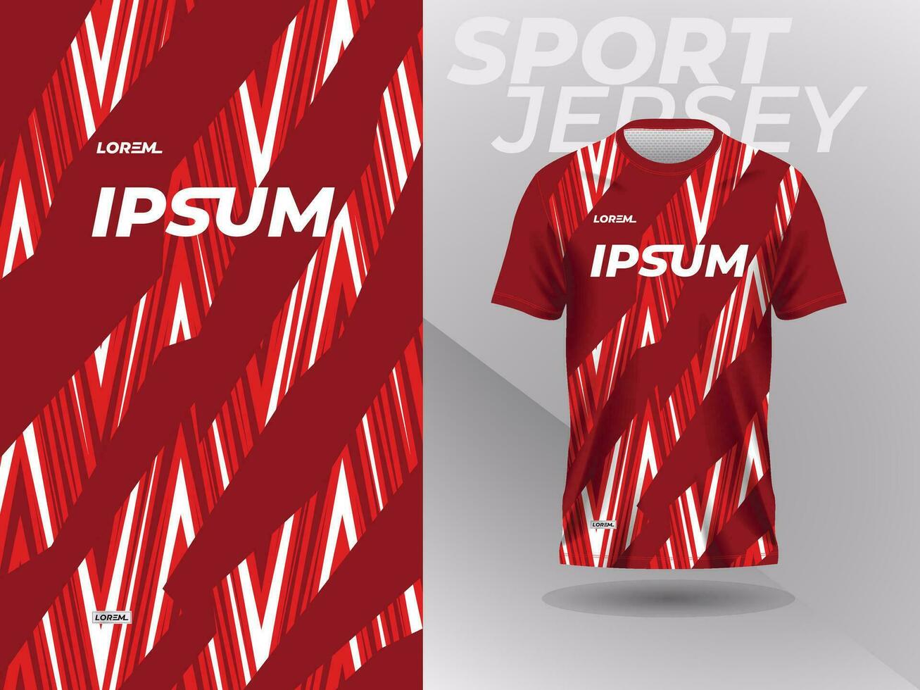 Camiseta roja  Vector Premium