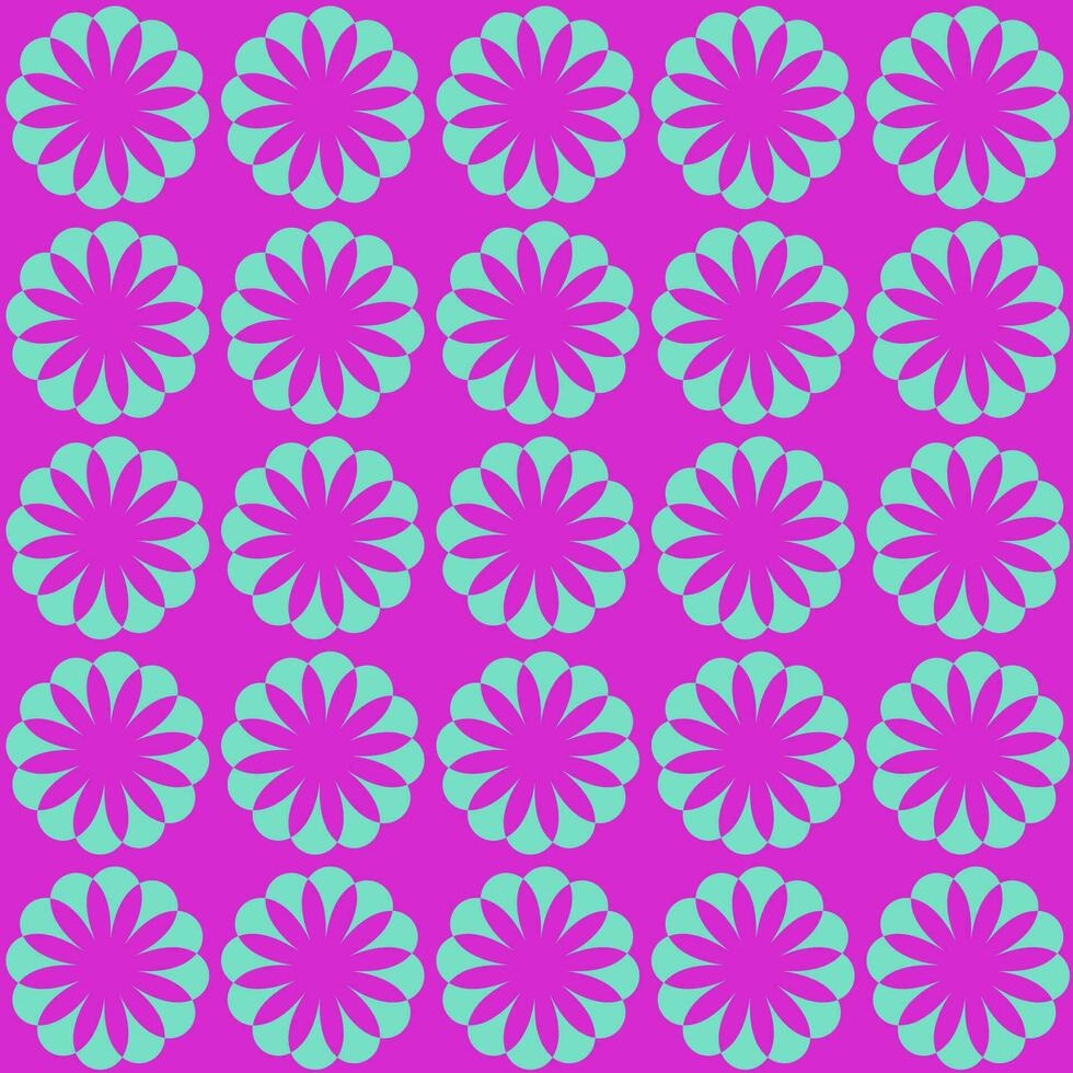 Flower pattern. Abstract geometric pattern with small squares. Design element for web banners, posters, cards, wallpapers, backdrops, panels Vector illustration.