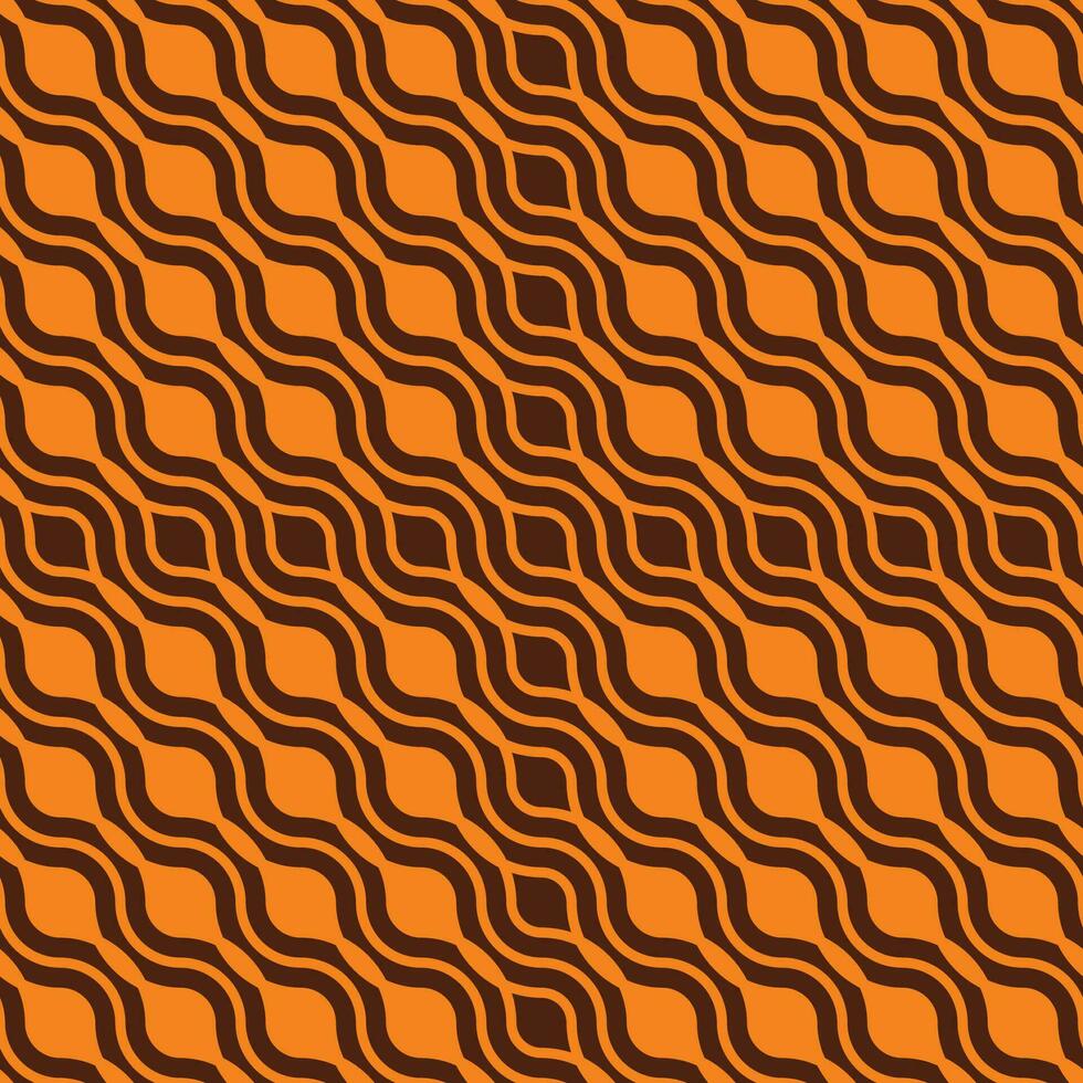 Seamless abstract geometric pattern and background of random arcuate stripes. vector