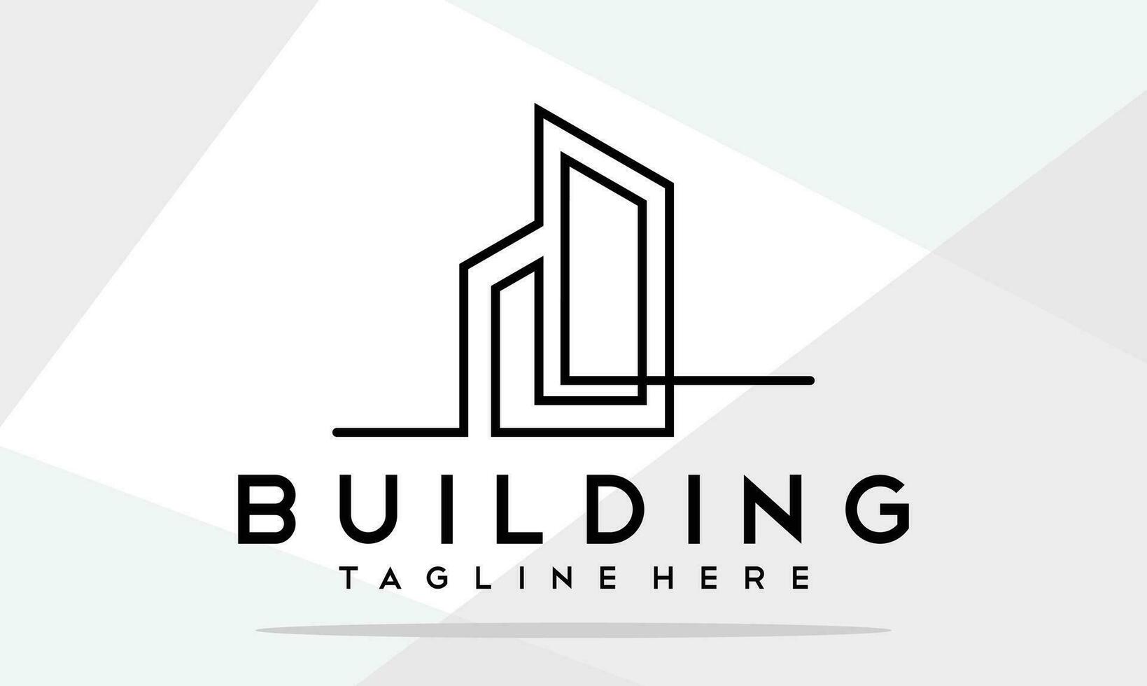 building logo vector design template simple.