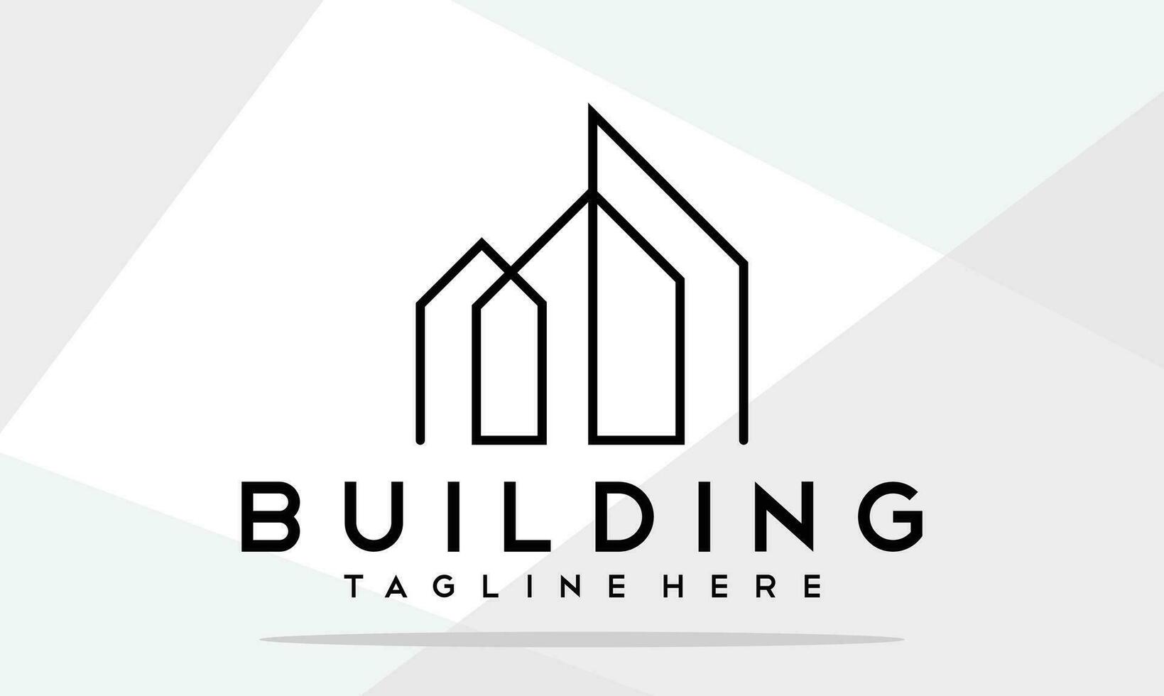 building logo vector design template simple.