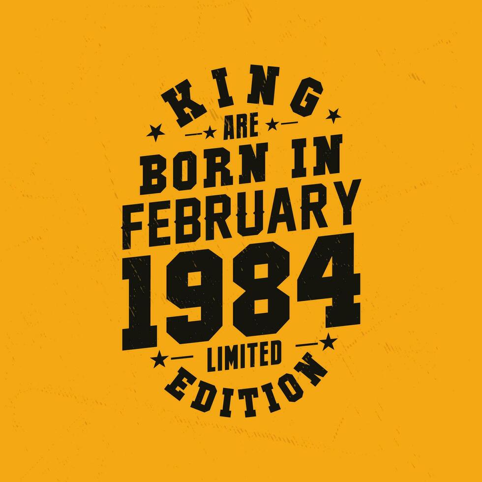 Rey son nacido en febrero 1984. Rey son nacido en febrero 1984 retro