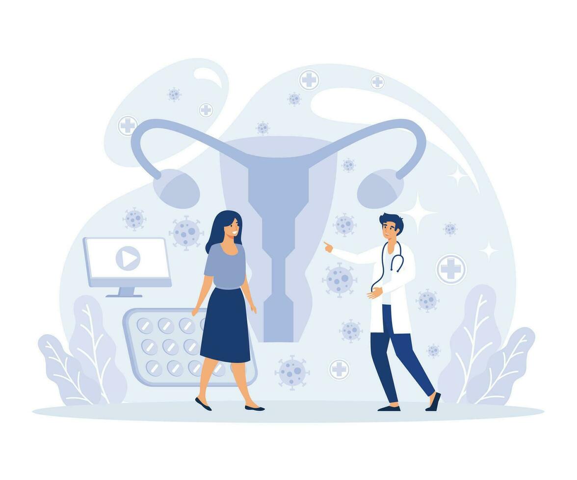 Sexual behavior concept, sexually transmitted diseases,  abuse and assault, insecure contact, labor relationship, flat vector modern illustration
