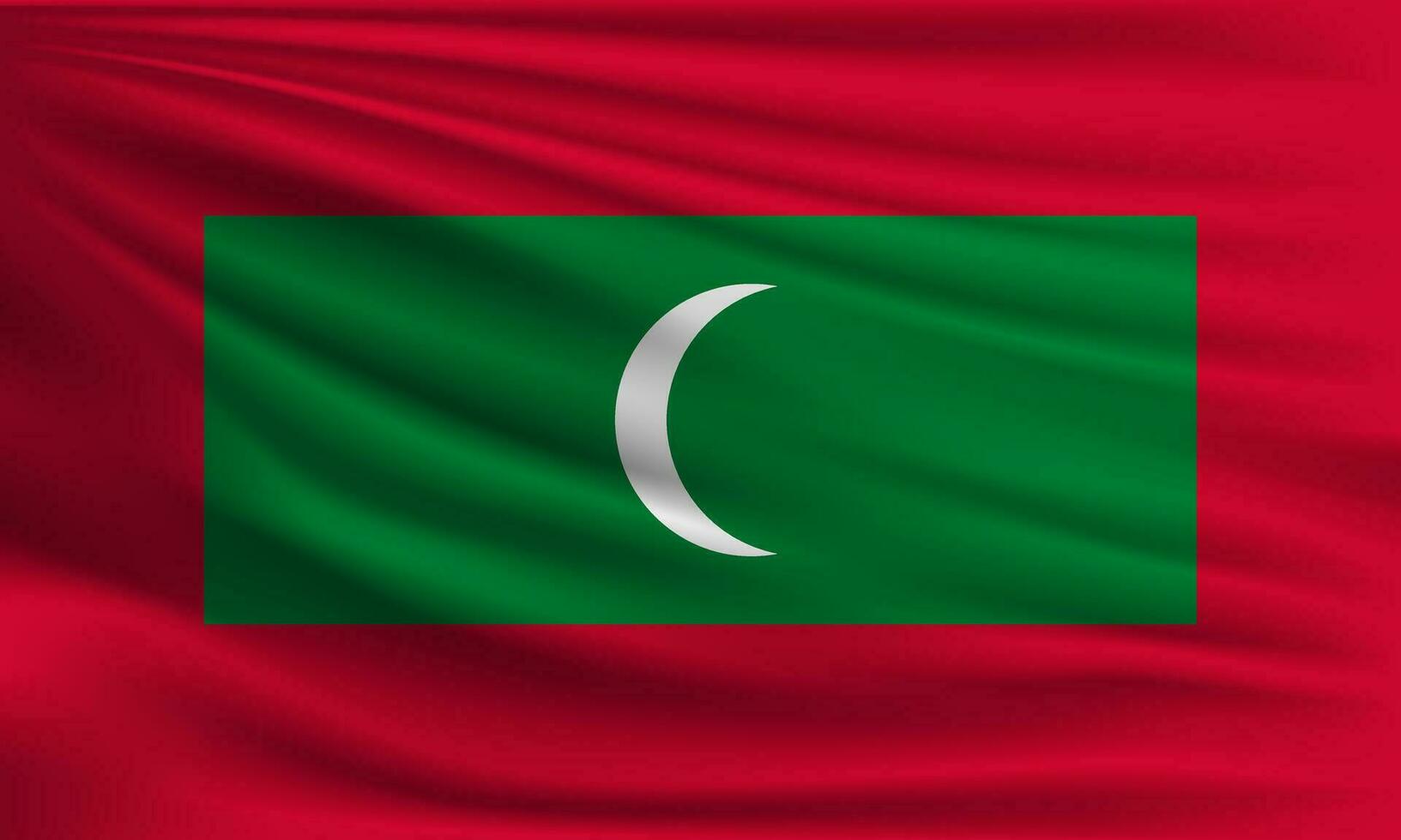 vector bandera de Maldivas