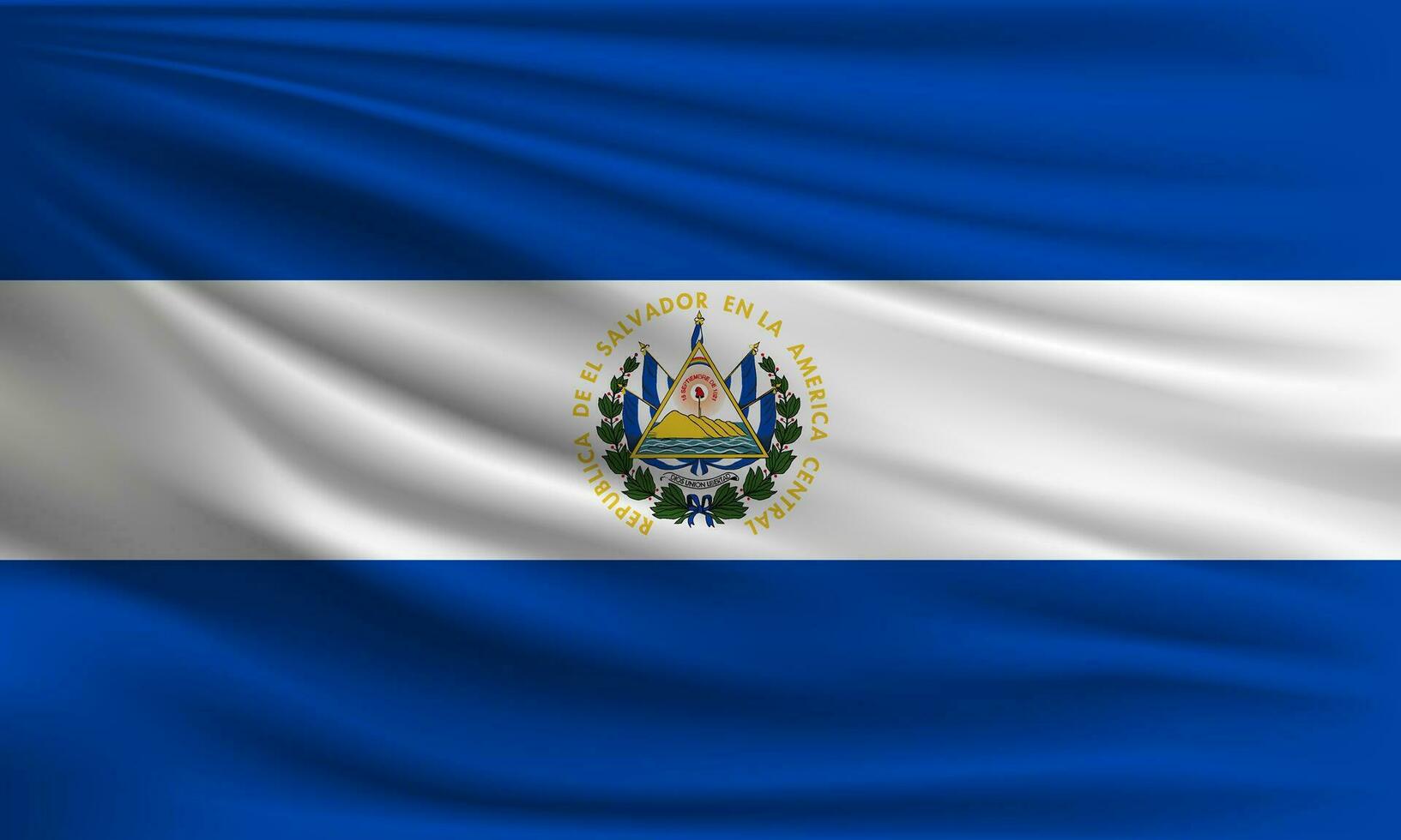Vector flag of Salvador