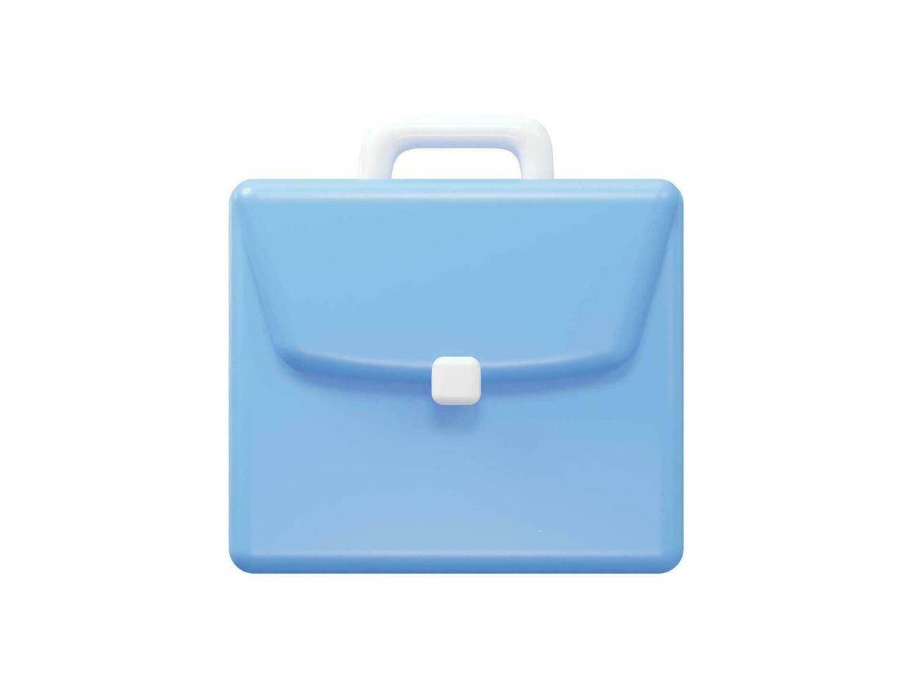 Job search icon 3d rendering illustration element vector