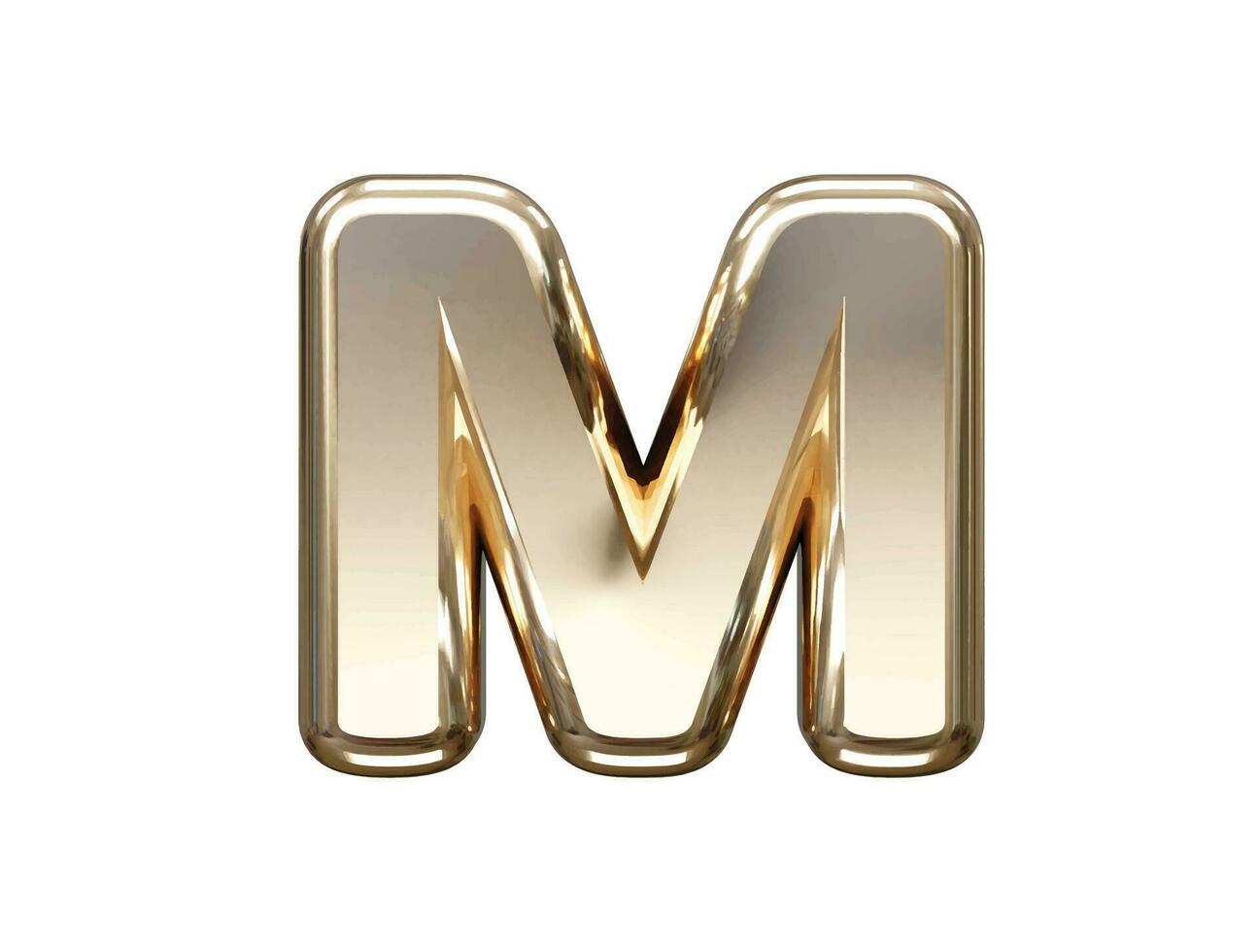 3d rendering alphabet text effect vector transparent element