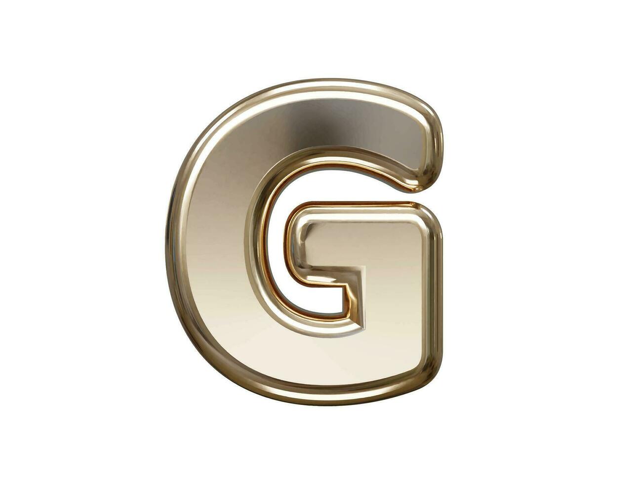3d rendering alphabet text effect vector transparent element