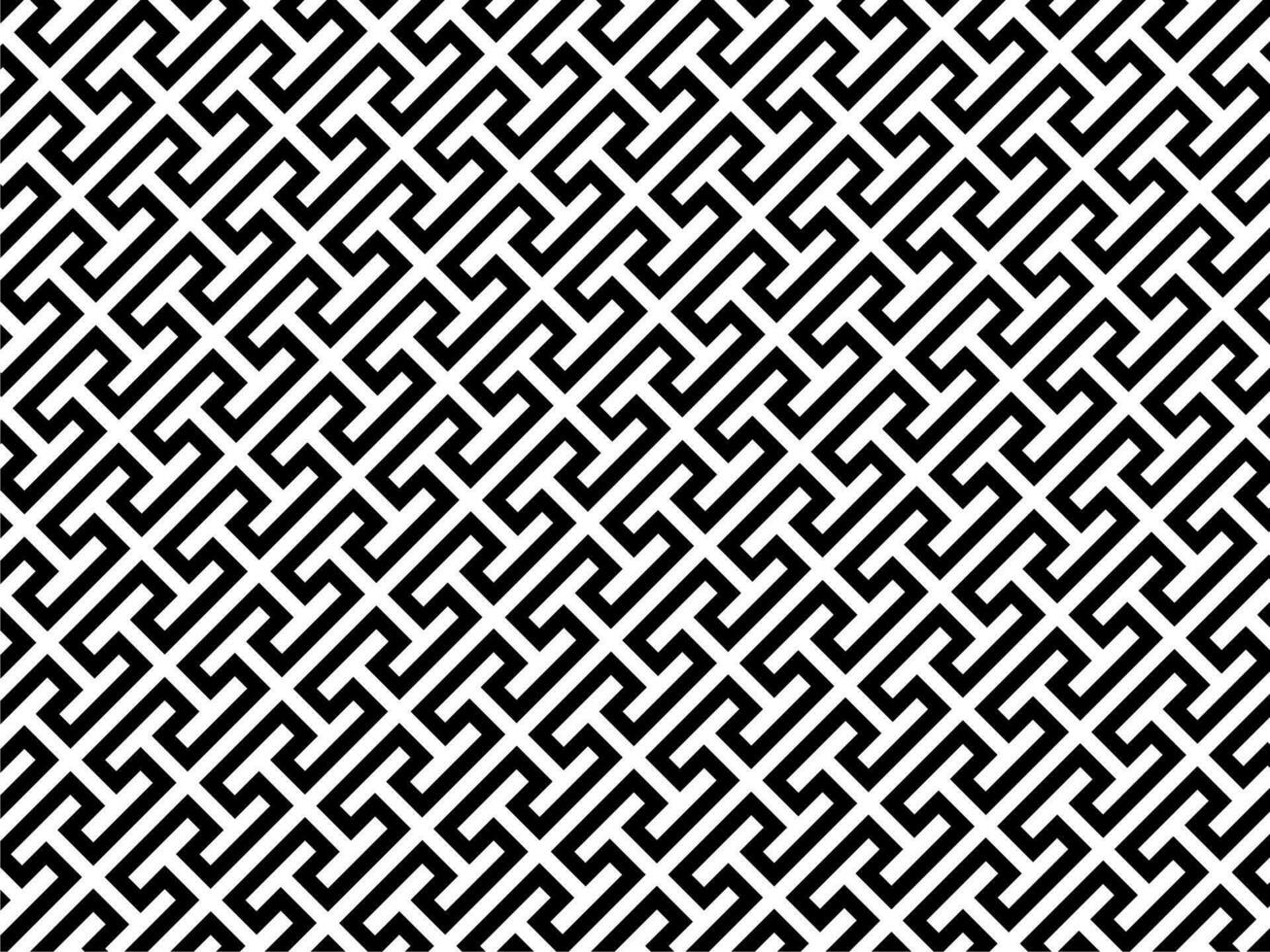 Stripes Motifs Pattern in Black White. Decoration for Interior, Exterior, Carpet, Textile, Garment, Cloth, Silk, Tile, Plastic, Paper, Wrapping, Wallpaper, Pillow, sofa, Background, Ect. Vector