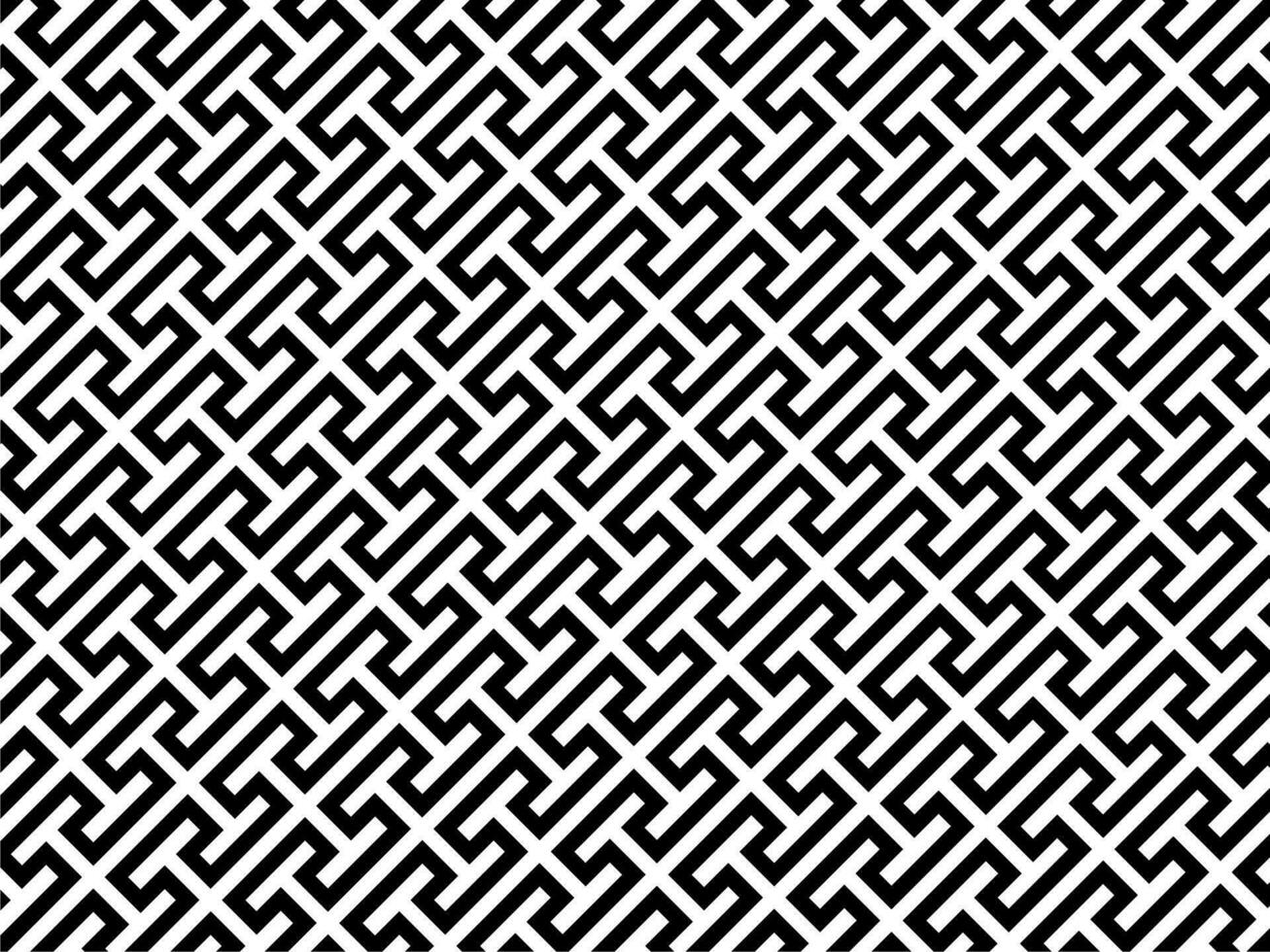 Stripes Motifs Pattern in Black White. Decoration for Interior, Exterior, Carpet, Textile, Garment, Cloth, Silk, Tile, Plastic, Paper, Wrapping, Wallpaper, Pillow, sofa, Background, Ect. Vector