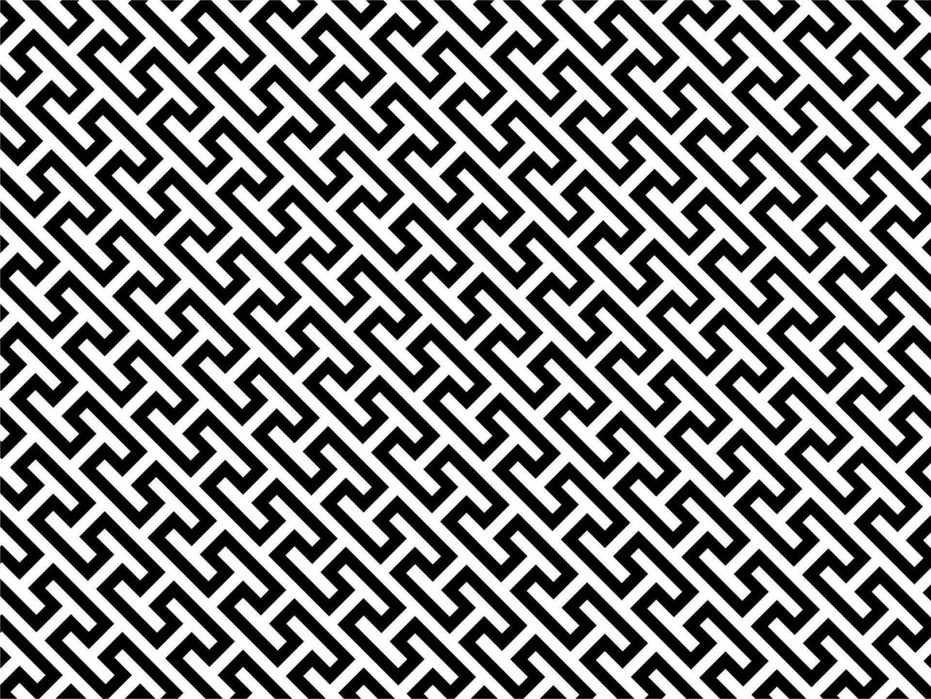 Stripes Motifs Pattern in Black White. Decoration for Interior, Exterior, Carpet, Textile, Garment, Cloth, Silk, Tile, Plastic, Paper, Wrapping, Wallpaper, Pillow, sofa, Background, Ect. Vector