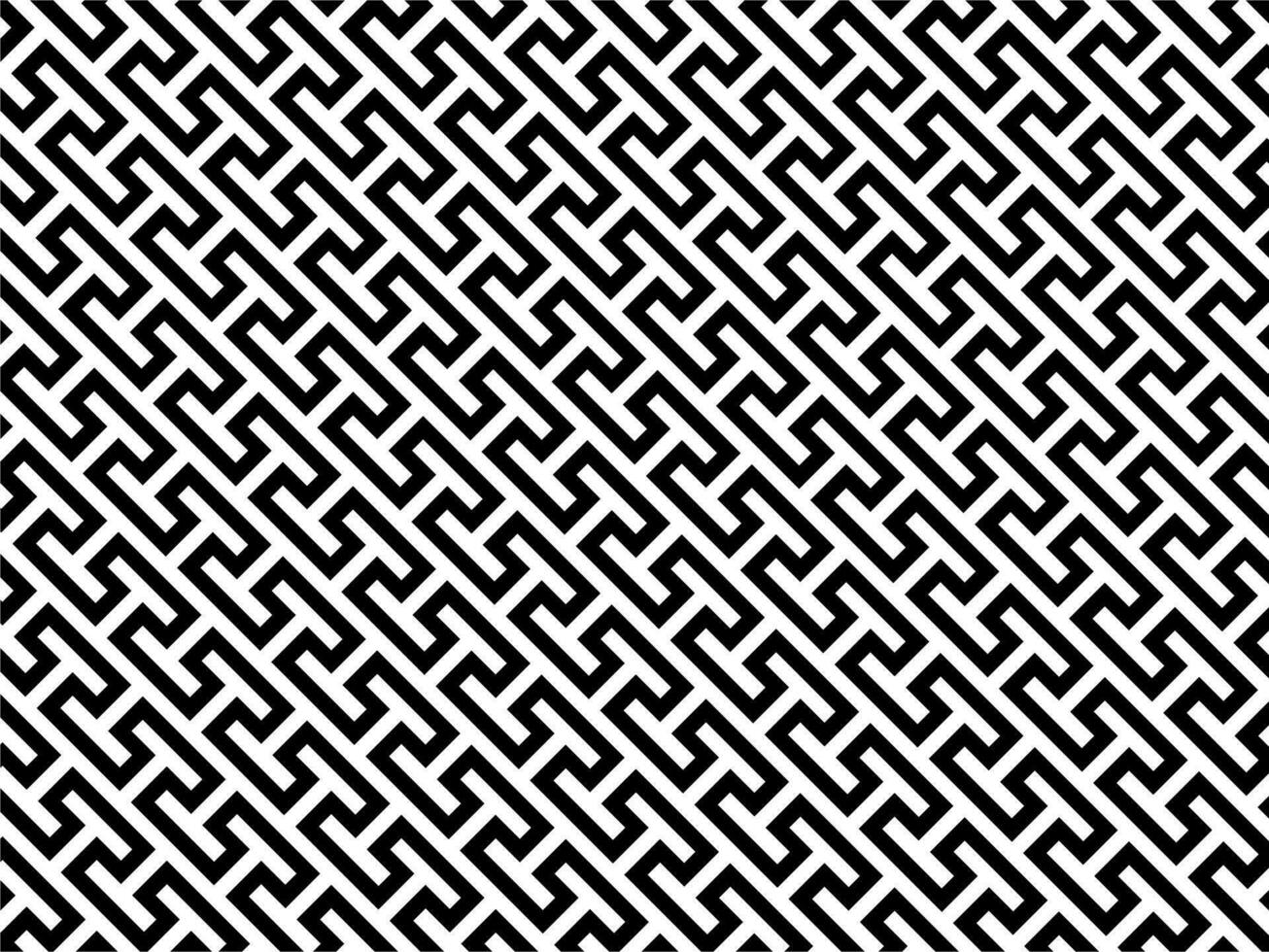 Stripes Motifs Pattern in Black White. Decoration for Interior, Exterior, Carpet, Textile, Garment, Cloth, Silk, Tile, Plastic, Paper, Wrapping, Wallpaper, Pillow, sofa, Background, Ect. Vector