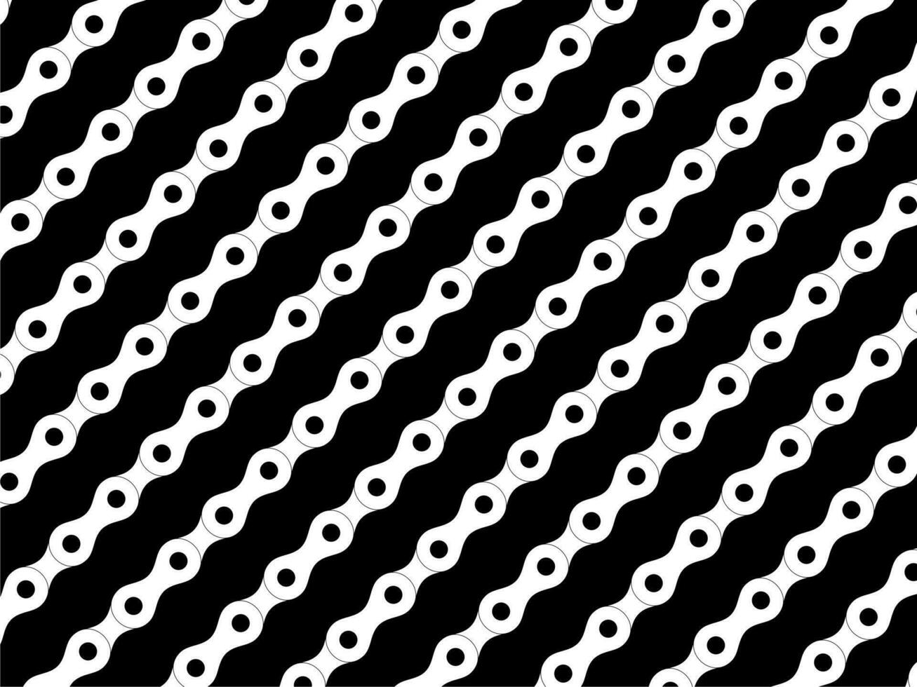 Motorcycle Chain Motifs Pattern for Decoration, Ornate, Background, Wallpaper, Cover, Textile, Carpet, Wrapping, Print, ect. Vector Illustration