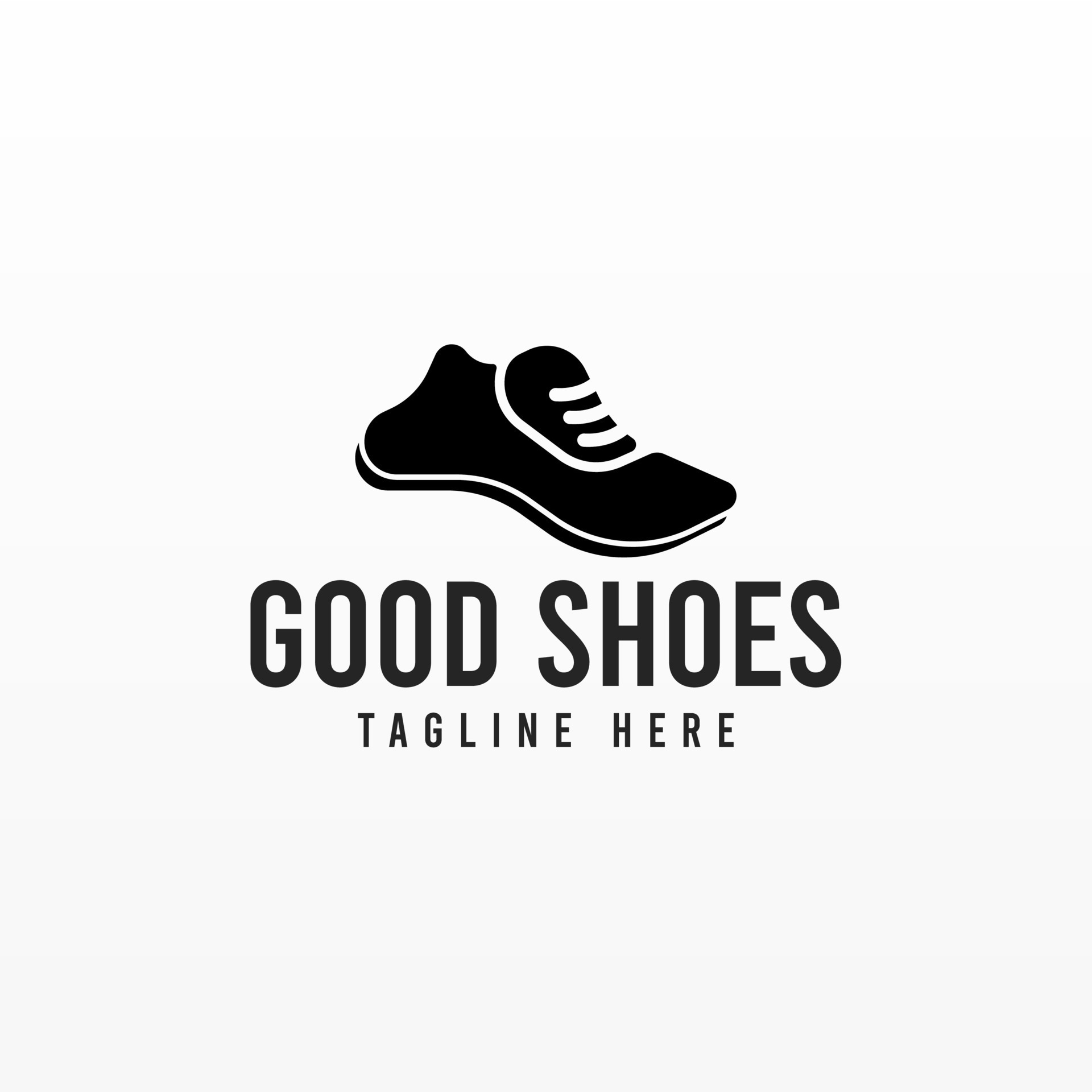 Shoes man fashion logo design 26967784 Vector Art at Vecteezy
