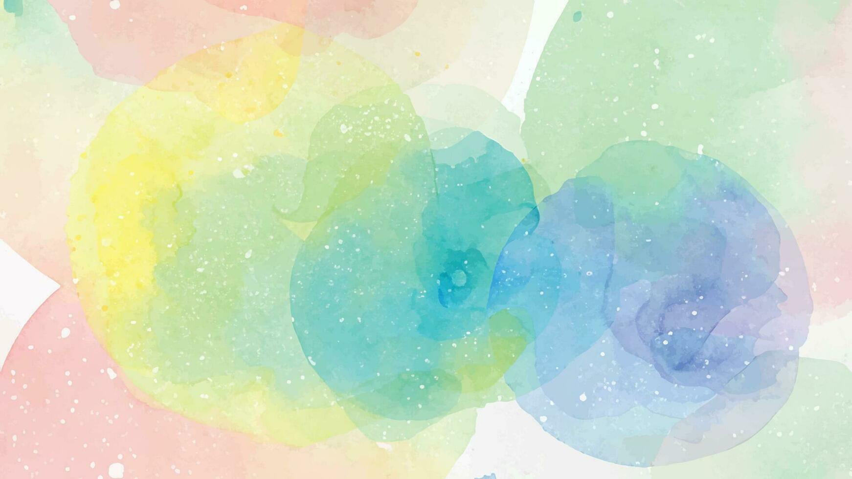Abstract colorful watercolor background for graphic design vector