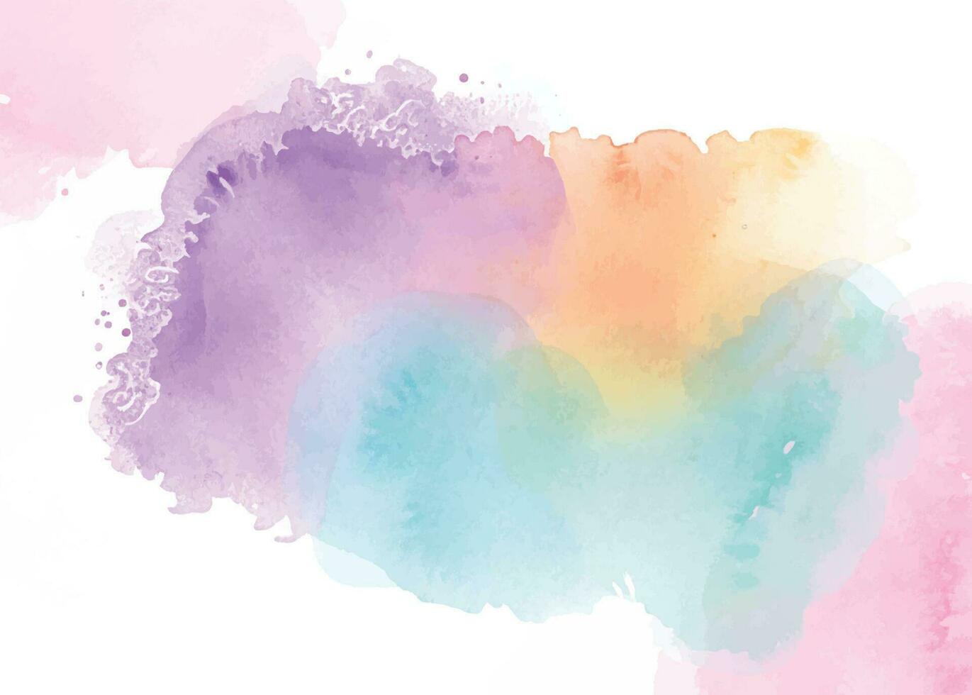 Abstract colorful watercolor background for graphic design vector