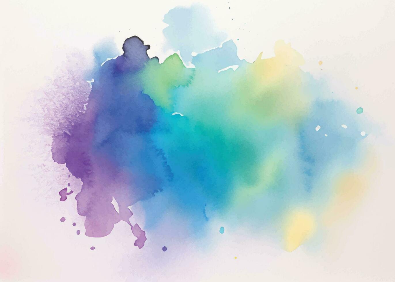 vector hand painted watercolor abstract watercolor background