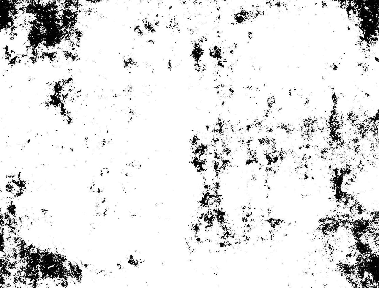 Black and white grunge urban texture vector with copy space. Abstract illustration surface dust and rough dirty wall background with empty template. Distress or dirt and grunge effect concept - vector