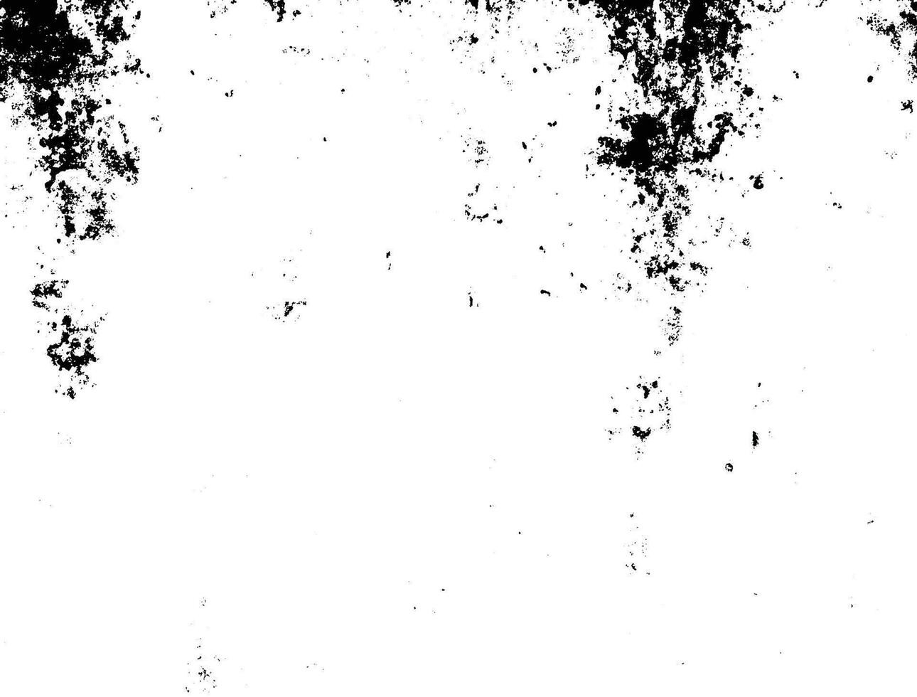 Black and white grunge urban texture vector with copy space. Abstract illustration surface dust and rough dirty wall background with empty template. Distress or dirt and grunge effect concept - vector