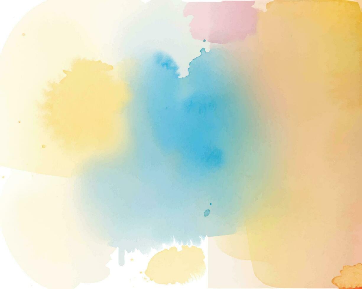 vector hand painted watercolor abstract watercolor background