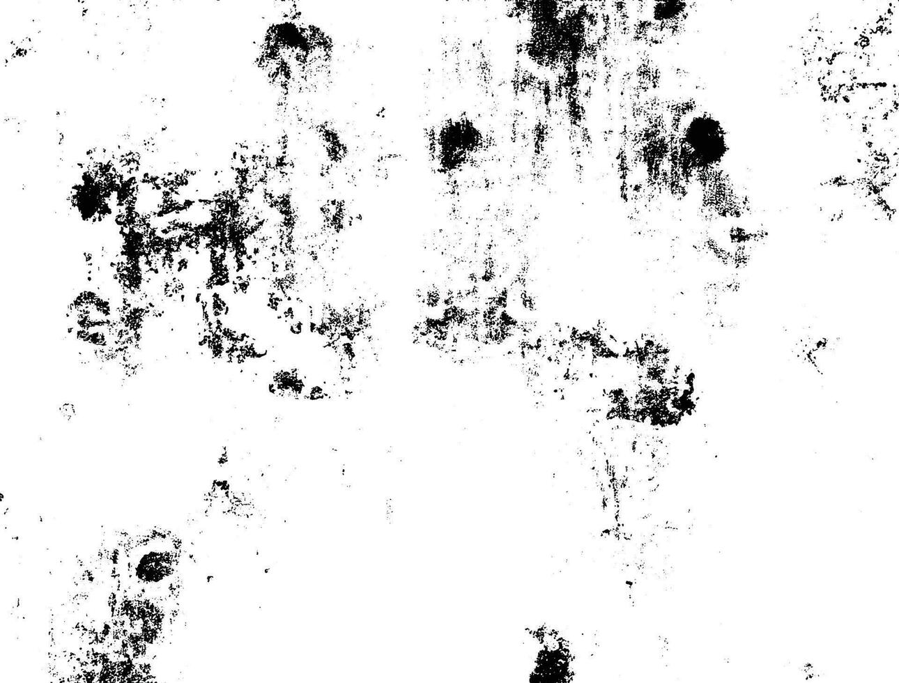 Black and white grunge urban texture vector with copy space. Abstract illustration surface dust and rough dirty wall background with empty template. Distress or dirt and grunge effect concept - vector